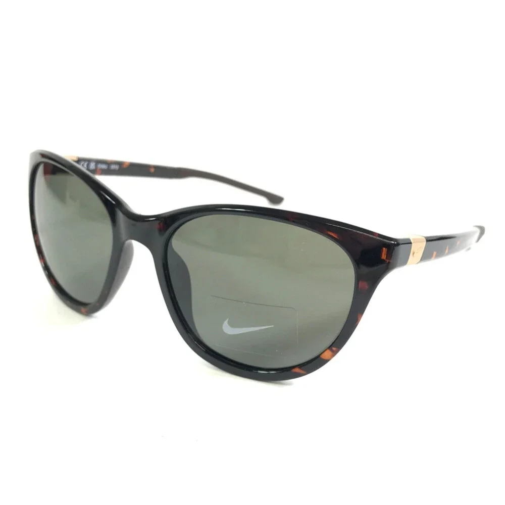Nike Sunglasses City Hero EV24006 298 Tortoise Cat Eye Frames with Green Lenses